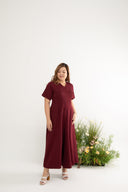 Édition Limitée Detachable Obi-Belt Jumpsuit (Pink Peranakan)