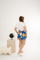 Édition Limitée Print Scallop Hem Skorts (Palette Spill)