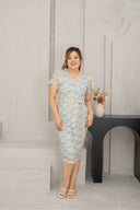 Couture Elegance Dress (Édition Deluxe - SkyGold Embroidery)