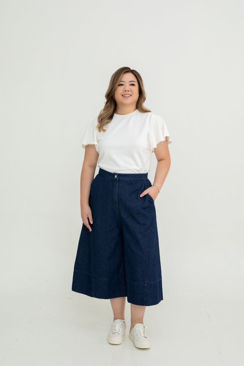 Flutter Sleeves Tee (White)