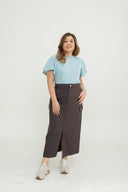 Flutter Sleeves Tee (Light Blue)