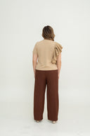 Modern Flow Tailored Pants (Coffee)