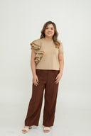 Viva Frill Tee (Latte)