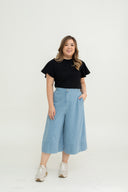 Flutter Sleeves Tee (Black)
