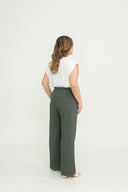 Modern Flow Tailored Pants (Sage)