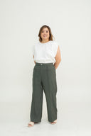 Modern Flow Tailored Pants (Sage)