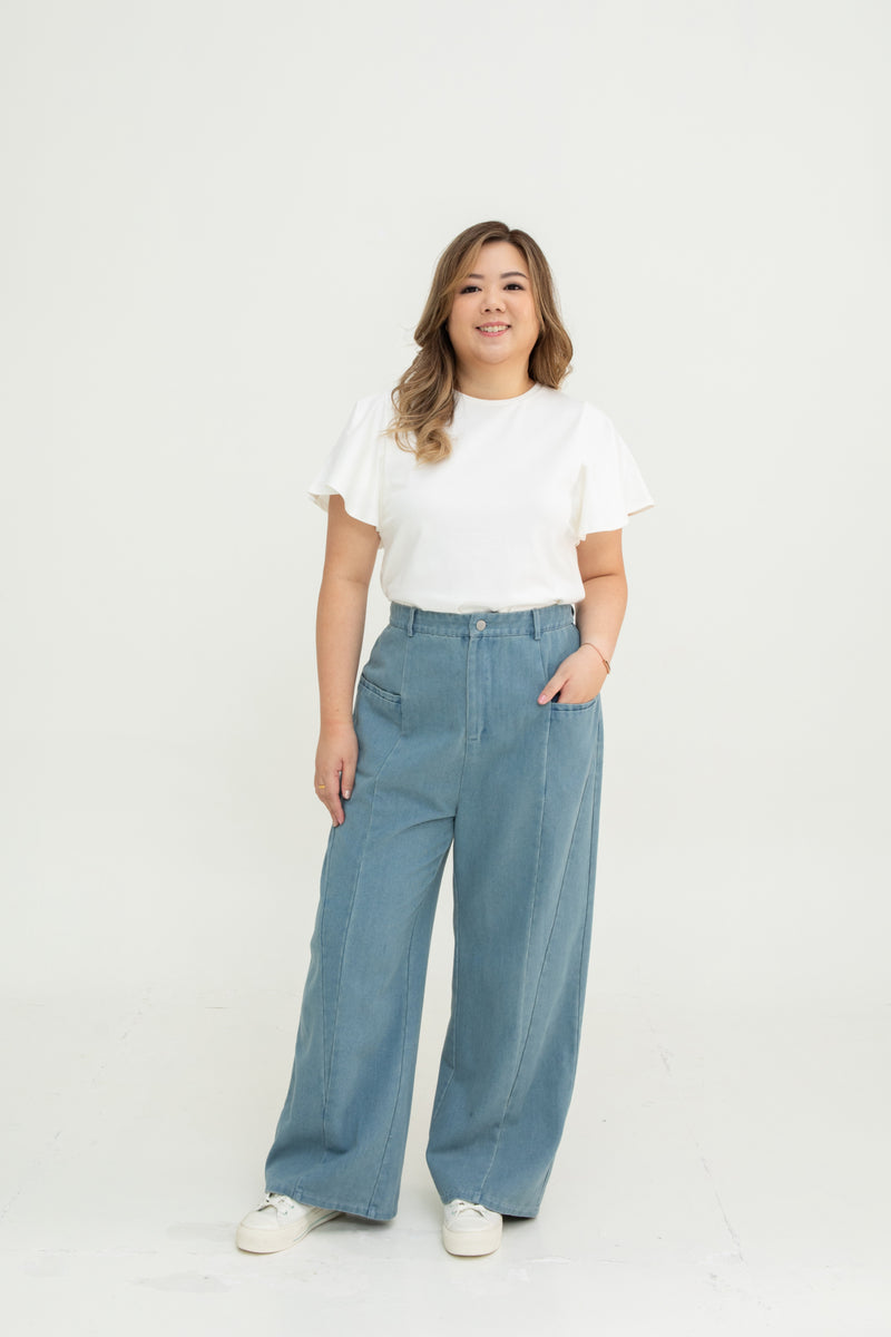 Relaxed Baggy Jeans (Light Wash)
