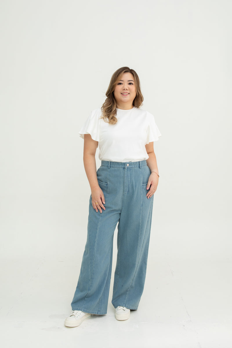 Relaxed Baggy Jeans (Light Wash)