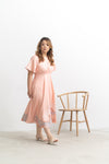 Gathered-waist Midi Dress (édition limitée print -  Orient Peony)