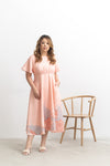 Gathered-waist Midi Dress (édition limitée print -  Orient Peony)