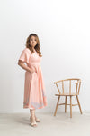 Gathered-waist Midi Dress (édition limitée print -  Orient Peony)