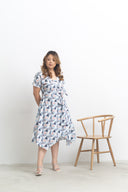 Kimono Wrap Dress (Geometry)