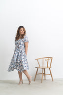 Kimono Wrap Dress (Geometry)
