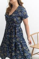 Kimono Wrap Dress (édition limitée print - Golden Fall)