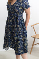 Kimono Wrap Dress (édition limitée print - Golden Fall)