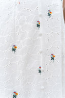 Embroidery Dress (White)