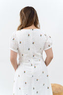 Embroidery Dress (White)