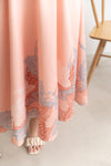 Gathered-waist Midi Dress (édition limitée print -  Orient Peony)