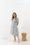 Embroidery Dress (Blue)