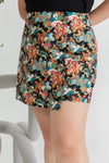Japanese Prints Skorts (Black Sakura)