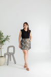 Japanese Prints Skorts (Waves)