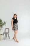 Japanese Prints Skorts (Waves)
