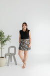 Japanese Prints Skorts (Waves)