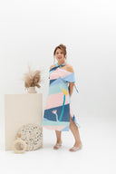 Halter Resort Dress (édition limitée print - SkyScape)