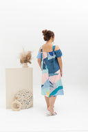 Halter Resort Dress (édition limitée print - SkyScape)