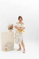 Halter Resort Dress (édition limitée print - Citrus Lemon)