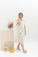 Halter Resort Dress (édition limitée print - Citrus Lemon)