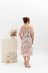Halter Resort Dress (édition limitée print - Hibiscus Pink)