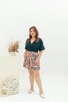 Prints Kimono Romper (Forest)