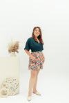 Prints Kimono Romper (Forest)