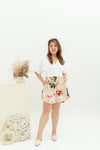 Prints Kimono Romper (White)