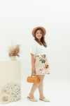 Prints Kimono Romper (White)