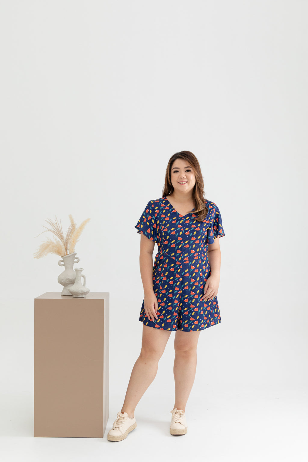 Flutter Sleeves Romper (édition limitée print)