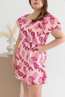 2-way Off Shoulder Romper (Butterfly Pink)