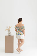 Clare Smocked Top (Poppies Floral)