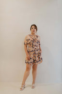 Flutter Halter Romper (Modern Batik Prints)
