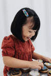 (GIRL) Crochet Scallop Hem Dress (Burnt Orange)