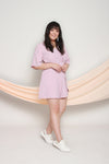 Slit Sleeves Romper (Blush), One-Piece - 1214 Alley