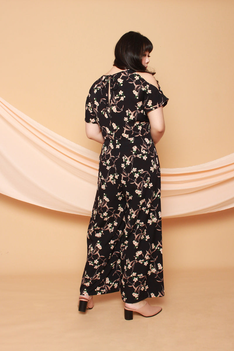 Spring Jumpsuit (Black), One-Piece - 1214 Alley