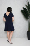 Classic Skater Dress (Navy Blue), Dress - 1214 Alley