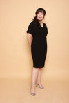 Twist Knot Dress (Black), Dress - 1214 Alley