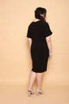 Twist Knot Dress (Black), Dress - 1214 Alley