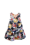 (GIRL) 4-ways REVERSIBLE Mini Tier Dress (édition limitée print - Orient Jap & Lunar Rabbit)