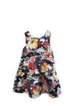 (GIRL) 4-ways REVERSIBLE Mini Tier Dress (édition limitée print - Orient Jap & Lunar Rabbit)