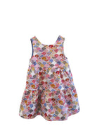 (GIRL) 4-ways REVERSIBLE Tier Dress (Oriental Jap Rabbit & Denim Blue)