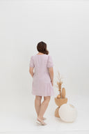 Babydoll Dress (Gingham Lilac)